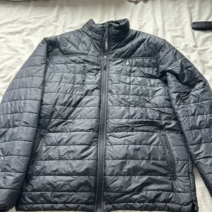Volcom Men’s Black Quilted Puffer Jacket